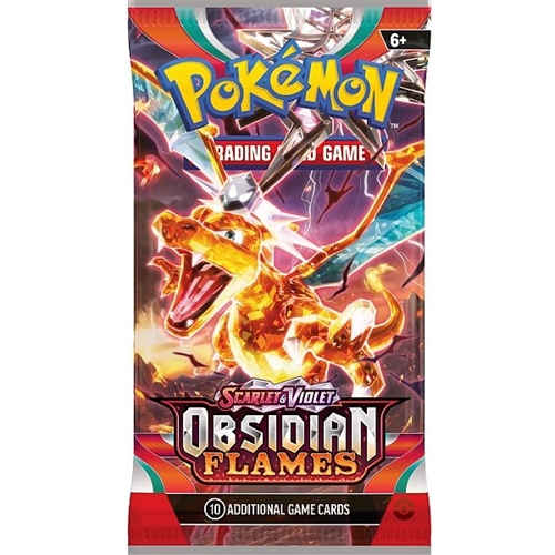 Pokemon Scarlet & Violet - Obsidian Flames - Booster Pack Pokemon kort